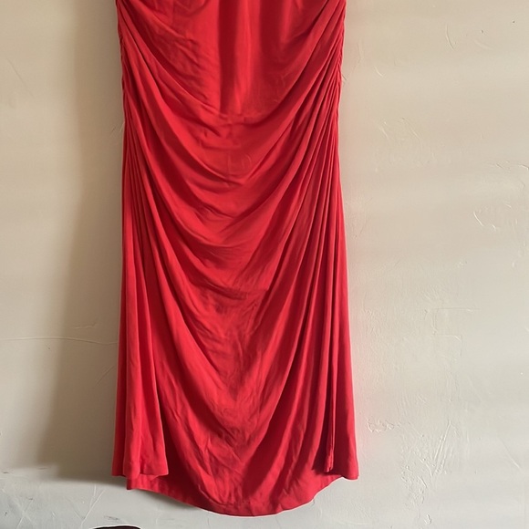 Boden red orange dress size 6 - Picture 2 of 5